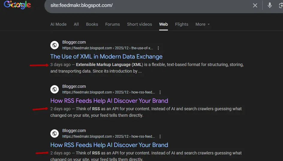 FeedMakr Test Results